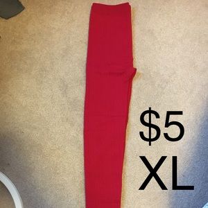 Fleece lined leggings